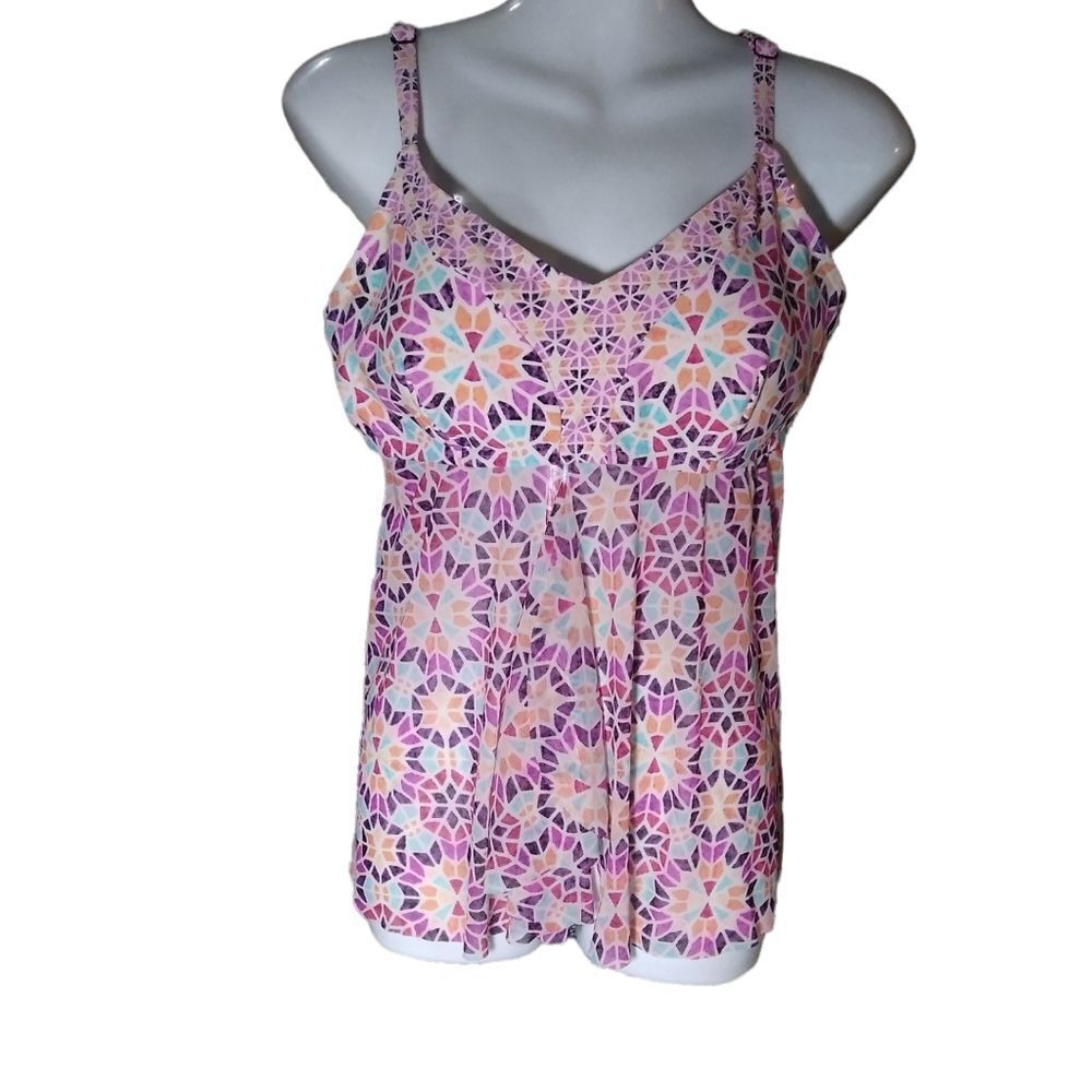 Croft & Barrow tankini swim top 14